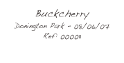 Buckcherry
Donington Park - 08/06/07
Ref: 000011